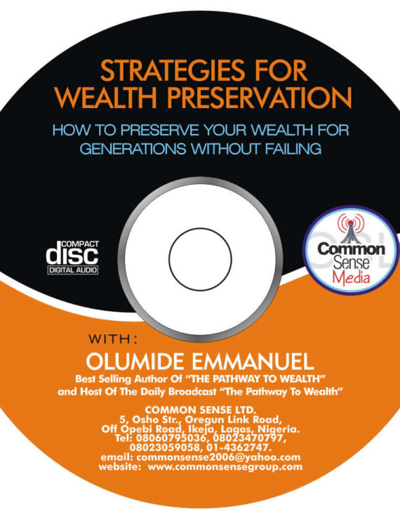 Strategies for Wealth Preservation cover