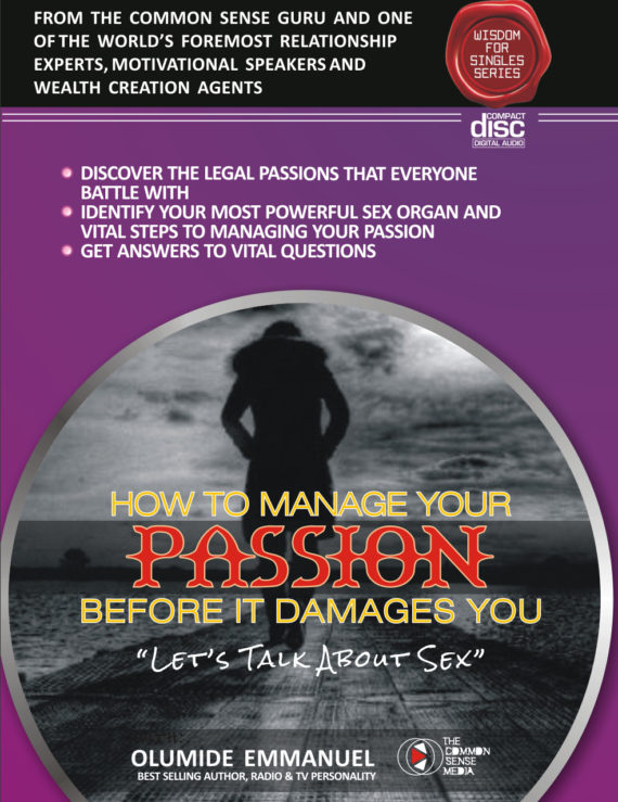 How to Manage your Passion cover