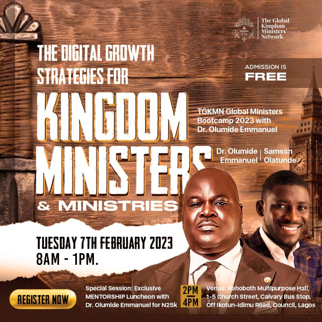 Digital growth strategies for kingdom ministers