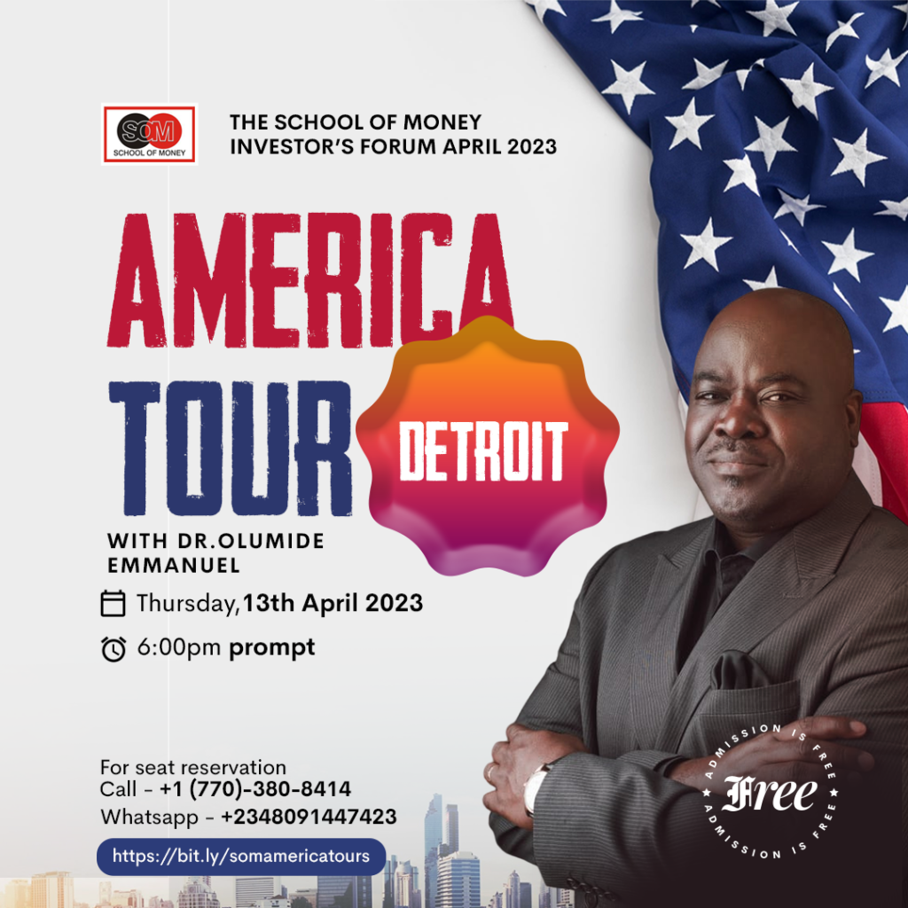 Detroit tour with DR Olumide Emmanuel