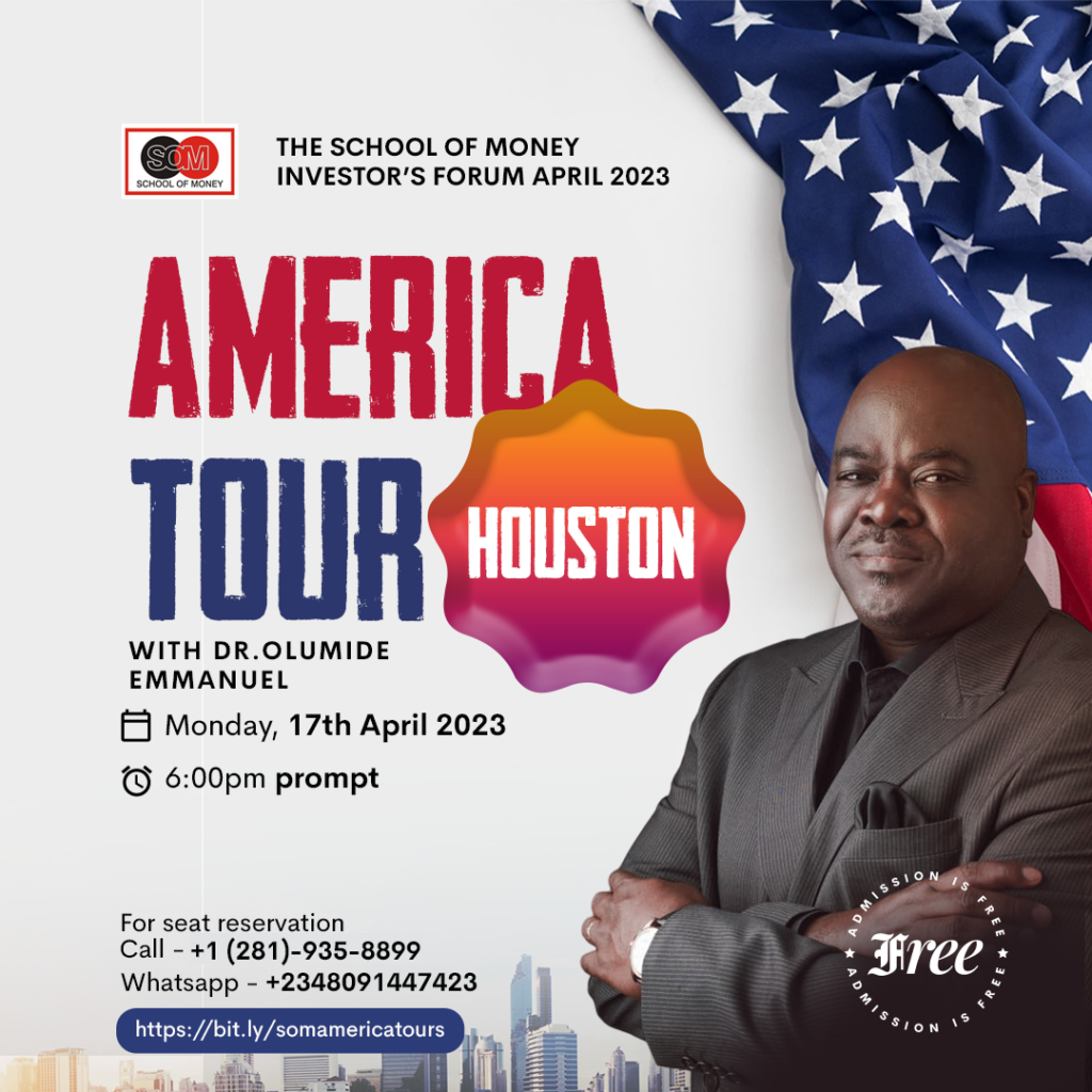 Houston tour with DR Olumide Emmanuel