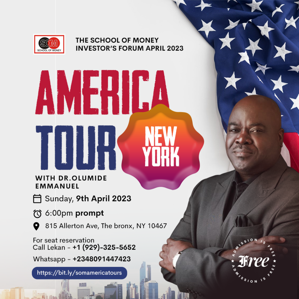 New York tour with DR Olumide Emmanuel